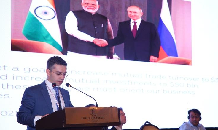 Индия, Нью-Дели. Презентация торгово-экономических возможностей Центральной России для представителей индийских деловых кругов