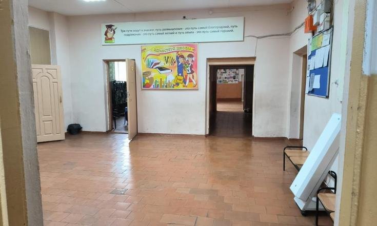 Тамбовская область, город Жердевка, улица Нагорная, 72. Состояние корпуса № 3 средней образовательной школы на дату личного приема граждан, проведенного А.Н.Мошковым 17.10.2023