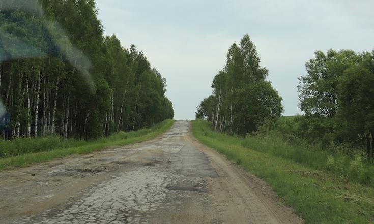 Тульская область, Белёвский район. Состояние дороги к селу Николо-Гастунь на дату личного приема граждан, проведенного А.В.Анисимовым 13.06.2024