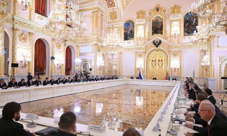 8 декабря 2025 года. Москва, Кремль. Заседание Совета по стратегическому развитию и национальным проектам. Фото: пресс-служба Президента РФ