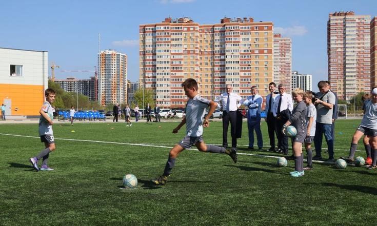 Тула, улица Академика Насоновой, 4. Центр игровых видов спорта в Туле. Фото: правительство Тульской области tularegion.ru