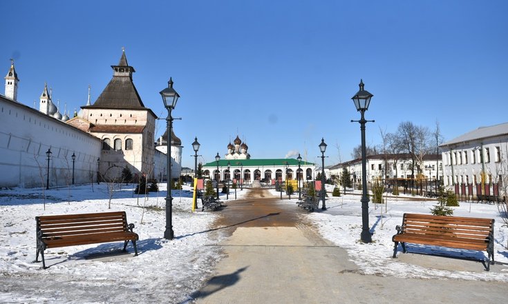 Ярославская область, Ростов Великий. Осмотр объектов благоустройства. Фото: yarregion.ru