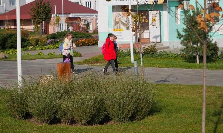 Ивановская область, Гаврилов Посад. Центральная часть города после благоустройства. Фото: сайт Правительства Ивановской области Ivanovoobl.ru