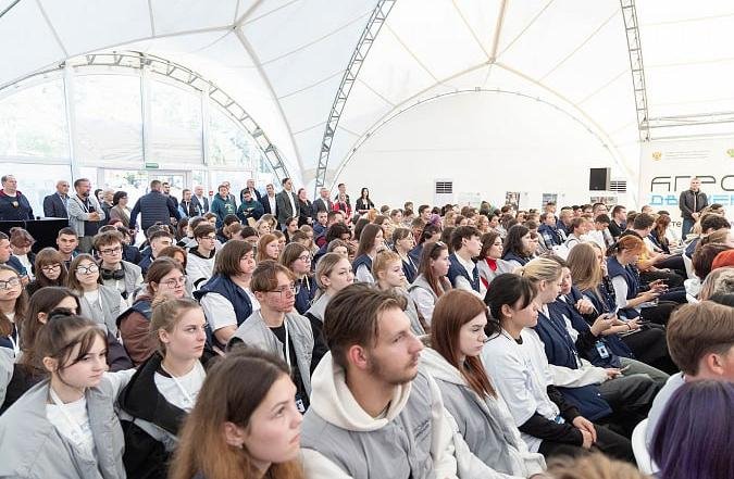 Тульская область, городской округ Алексин, село Бунырево. Молодежный сельскохозяйственный форум. Фото: tularegion.ru