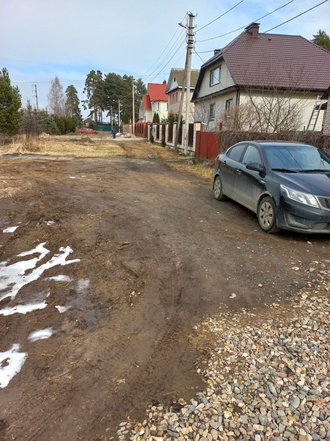 Кострома, улица Ленина. Состояние подъездных путей к домовладениям на дату личного приема граждан, проведенного Д.Н.Давыдовым 22.04.2025