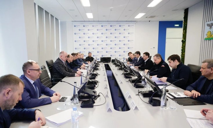 Белгород, Преображенская улица, 42. Совещание по вопросу энергообеспеченности региона. Фото: belregion.ru