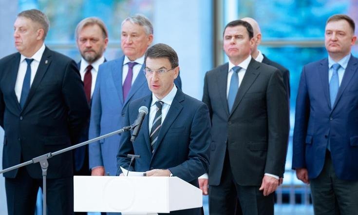 Москва, Государственный Кремлевский Дворец. Церемония вручения переходящего знамени Президента РФ победителю смотра-конкурса на звание «Лучший казачий кадетский корпус» в 2025 году. Фото: edu.gov.ru