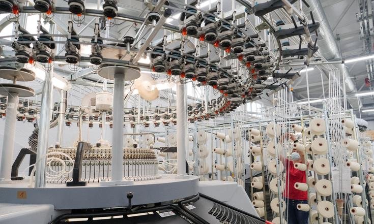 Ивановская область, Фурманов. Вязальный производственный участок компании "МИРтекс". Фото: сайт Правительства Ивановской области ivanovoobl.ru