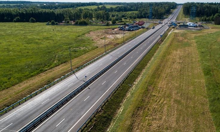 Московская область. Открыт участок Центральной кольцевой автомобильной дороги от Можайского до Новорижского шоссе. Фото с портала Правительства Московской области Mosreg.ru