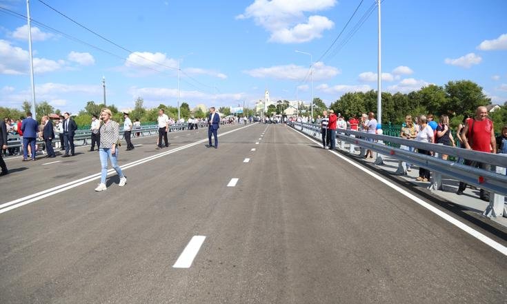 Орёл. После капитального ремонта открылля Мост Дружбы - одна из важнейших транспортных артерий города. Фото: пресс-служба Правительства Орловской области, СМИ Орловской области