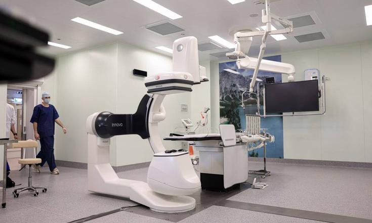 Смоленск, поселок Вишенки, улица Академика Савицкого, 1. Областной клинический онкологический диспансер. Фото: тг-канал губернатора Смоленской области В.Анохина