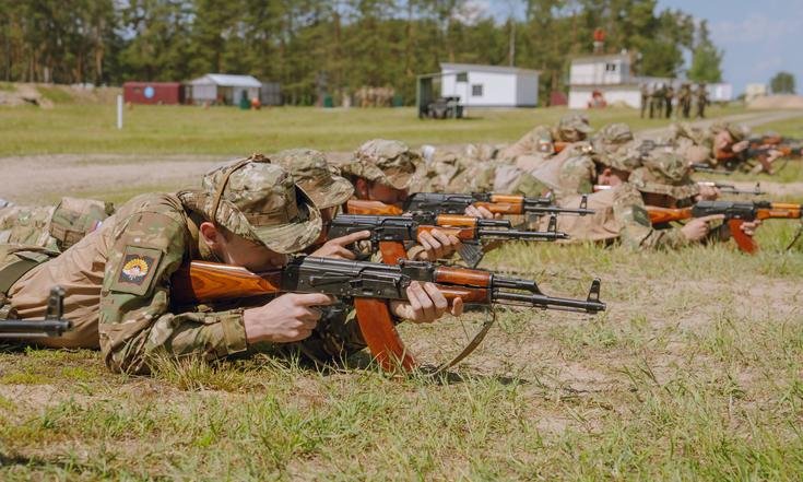 Рязанская область, село Дубровичи. Патриотический форум молодежи ЦФО «Студенческий спецназ». Фото: форум «Студенческий спецназ»