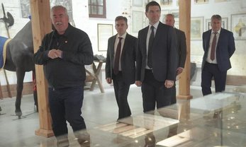 Ивановская область, город Гаврилов Посад. Осмотр социальных и культурных объектов. Фото: ivanovoobl.ru