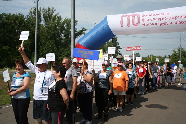 В Тамбовской области впервые провели летний фестиваль ГТО среди пожилых людей