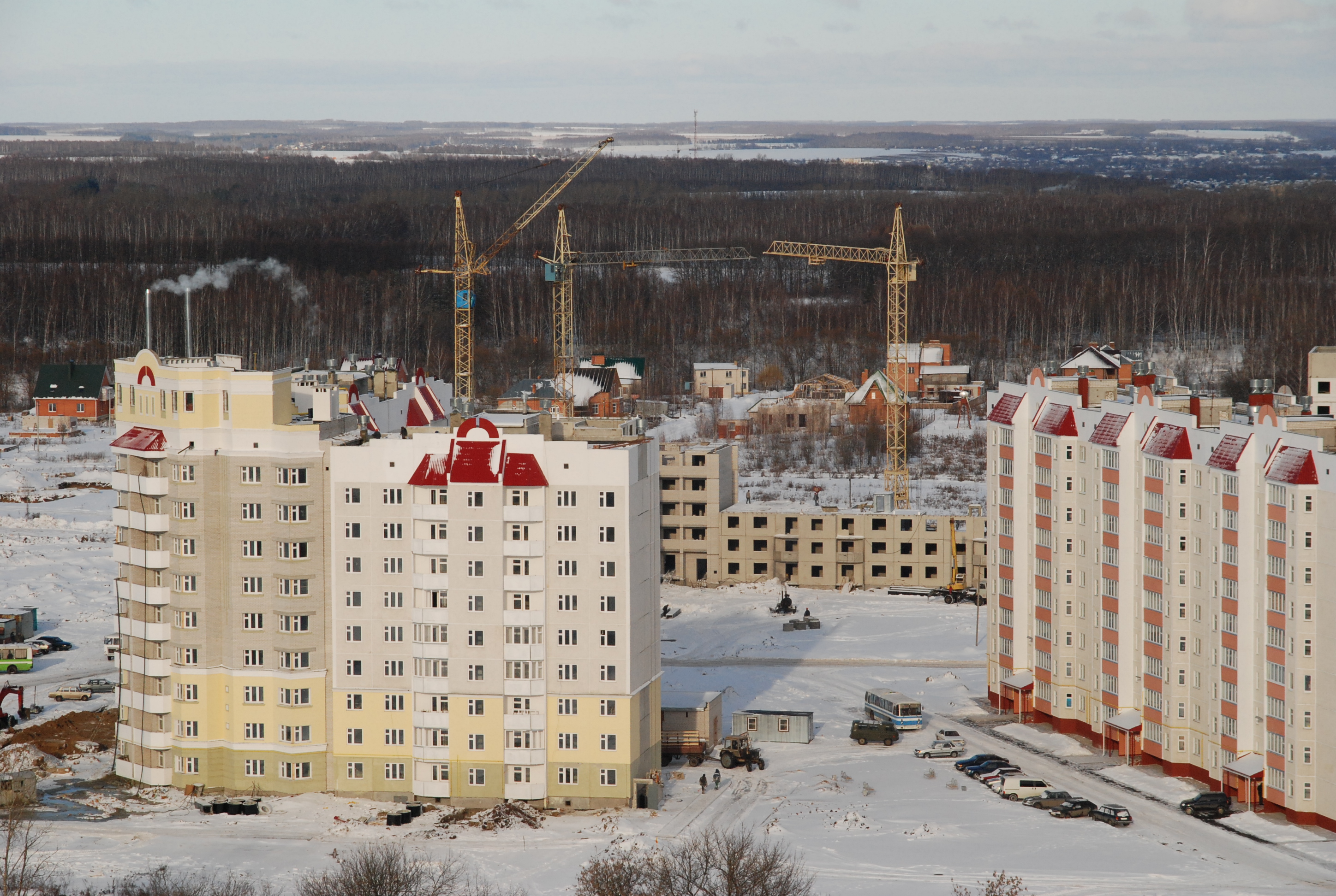 строительство жилье