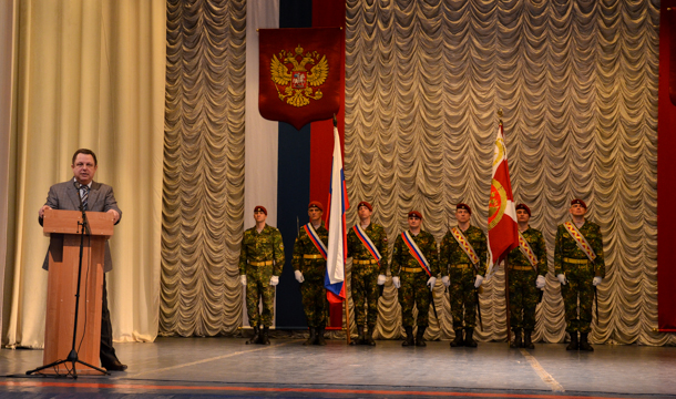Смоленский отряд спецназначения поздравили с Днем ВВ МВД России