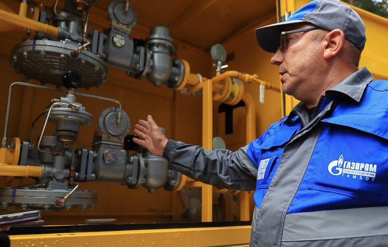 Тамбовская область, поселок Берёзка. Газификация населенного пункта. Фото: tambrn.ru