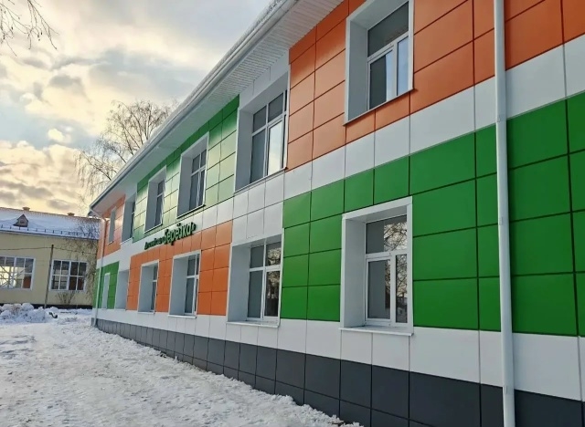 Тамбовская область, село Пичаево, улица Ленинская, 5. Детский сад «Берёзка» после капитального ремонта. Фото: страница Пичаевского детского сада «Берёзка» во «ВКонтакте»