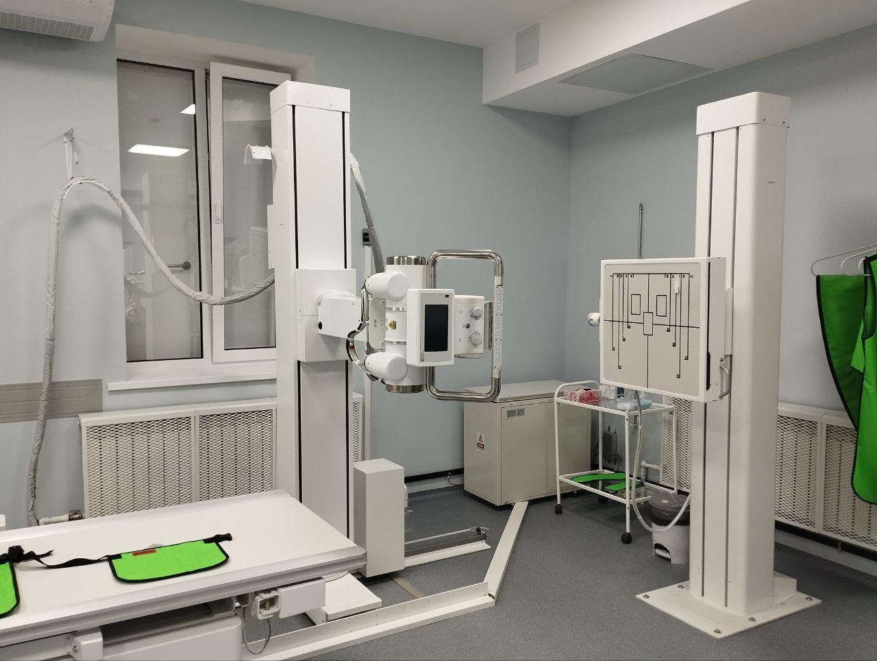 Липецк, улица Космонавтов, 37а. Отделение лучевой диагностики в Липецкой областной инфекционной больнице. Фото: липецкаяобласть.рф