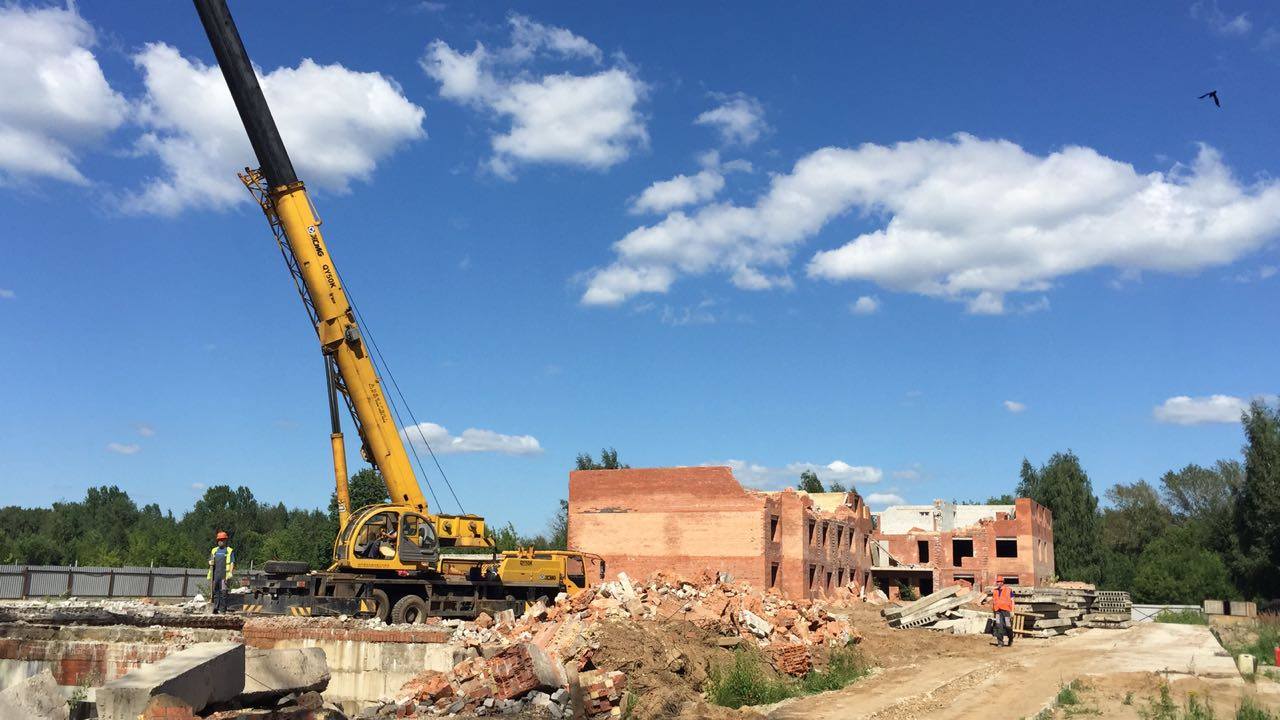 В Ярославле возобновлено строительство проблемных домов в поселке Сокол