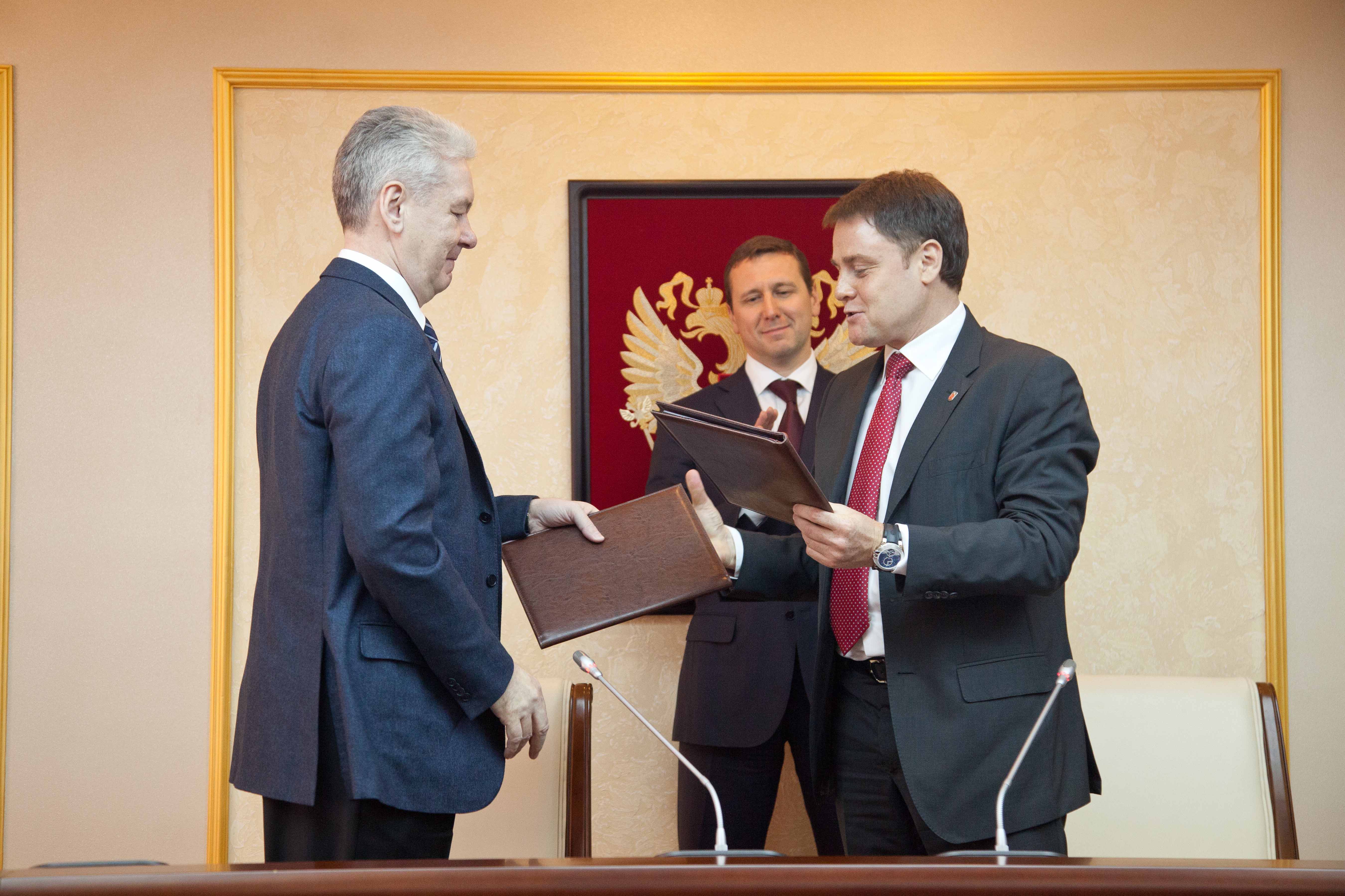 Подписано Соглашение о сотрудничестве между Москвой и Тульской областью