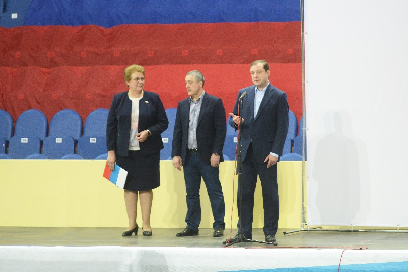 Губернатор Алексей Островский принял участие в торжественном открытии Первенства России по вольной борьбе