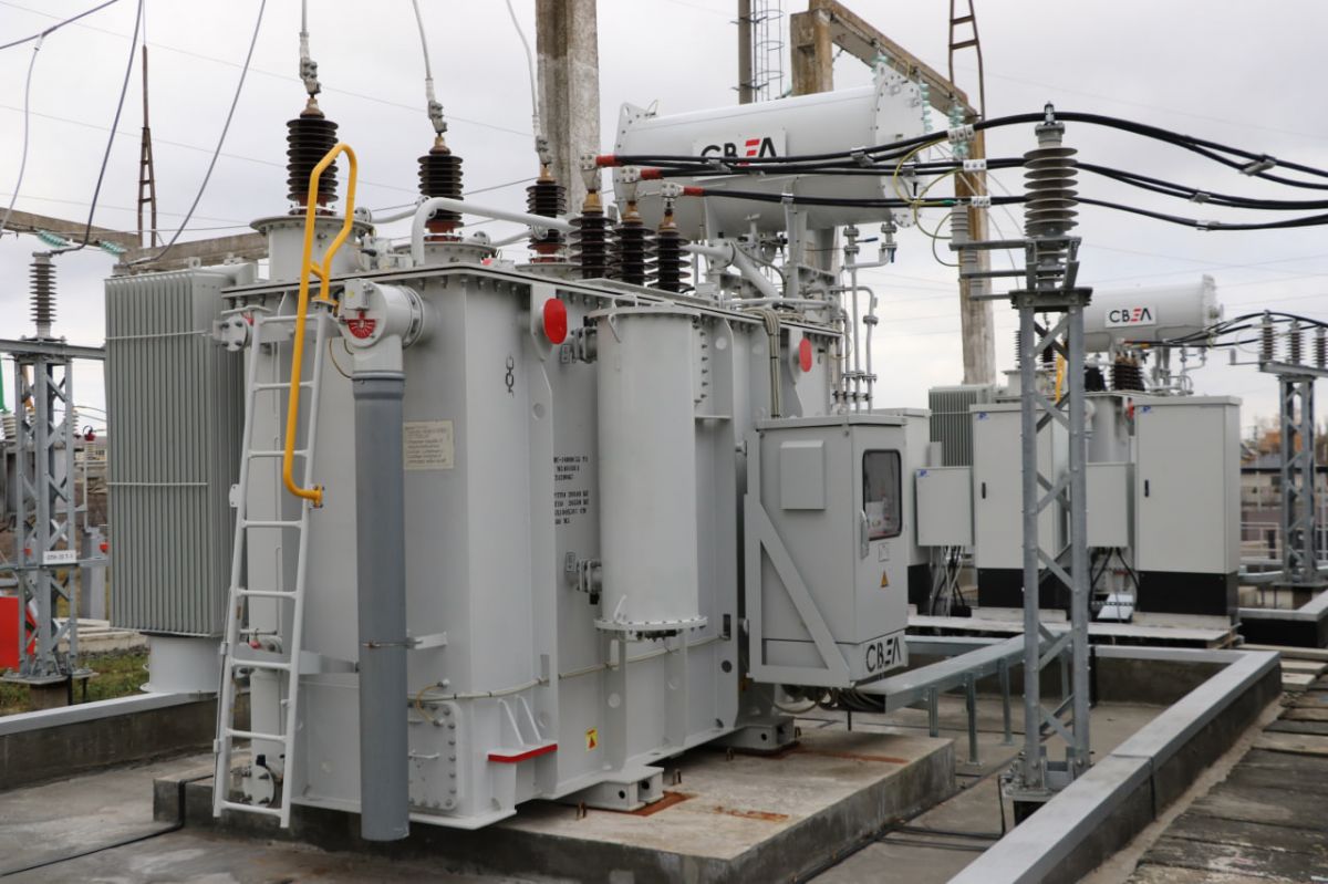 Воронежская область, Рамонский район. Подстанция «Новоживотинская» после реконструкции. Фото: ПАО «Россети Центр» – «Воронежэнерго»