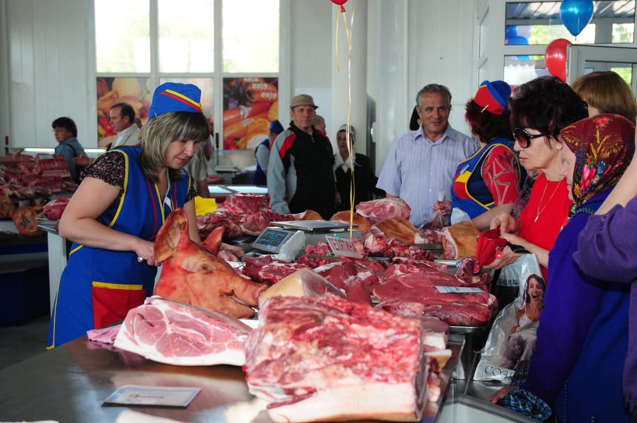 В Курской области продолжает расти производство мяса