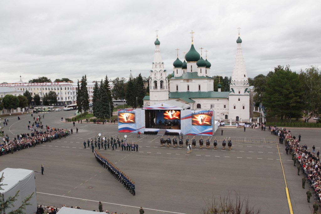 В Ярославле прошли торжества, посвященные открытию обновленной зоны ЮНЕСКО