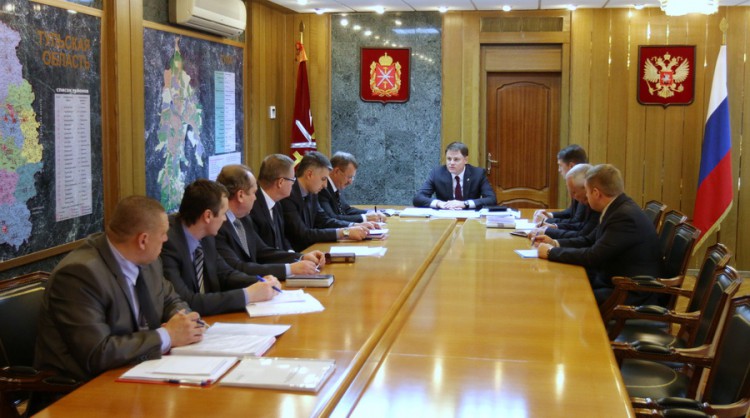 Губернатор Владимир Груздев и глава администрации Тулы Евгений Авилов обсудили благоустройство областного центра