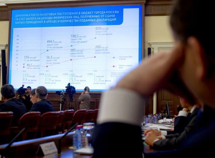 В 2013 году в городской бюджет Москвы поступило 700 млн рублей налогов с доходов за аренду квартир