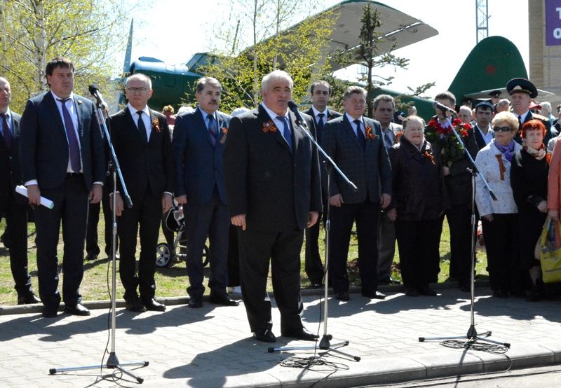 8 мая в Калуге состоялось торжественное открытие памятника труженикам тыла