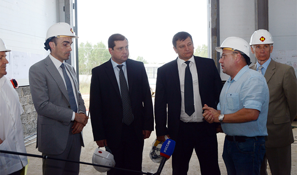 Губернатор Смоленской области Алексей Островский ознакомился с ходом реализации крупного инвестпроекта