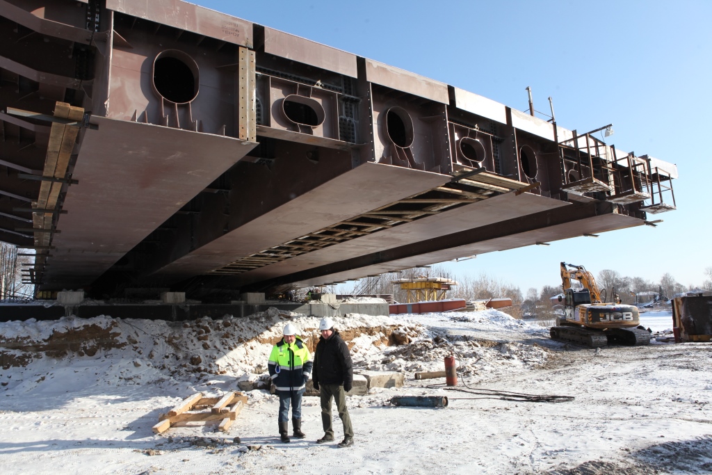 В Ярославле начался новый этап строительства моста через Которосль