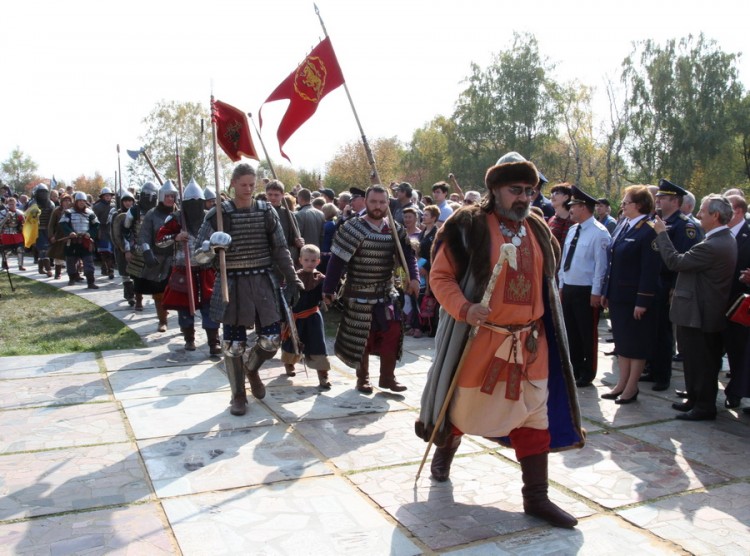 В Тульской области отметили 635-ю годовщину Куликовской битвы