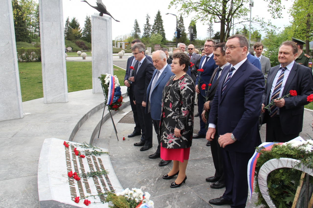 Владимирцы почтили память российских и советских воинов, погибших на словенской земле в годы мировых войн
