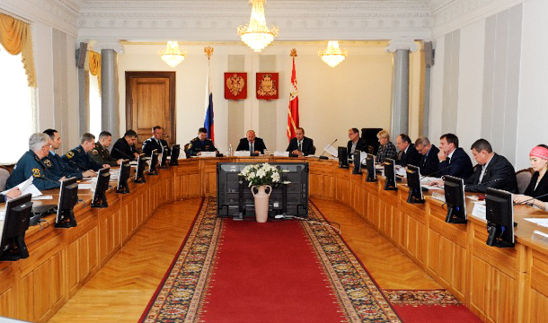 В Смоленске прошло очередное заседание Комиссии по чрезвычайным ситуациям