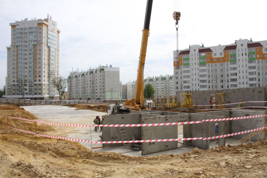 В январе-июне 2017 года на Орловщине объем работ, выполненных в строительной отрасли, превысил 8,6 млрд рублей