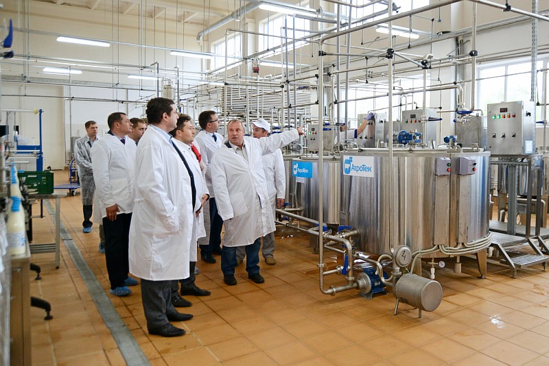 В Смоленском районе открылся новый молочный цех сельскохозяйственного потребительского сбытового кооператива «Смоленский производитель»