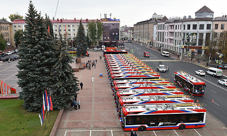 Брянск. Троллейбусы большой вместимости. Фото: сайт правительства Брянской области bryanskobl.ru