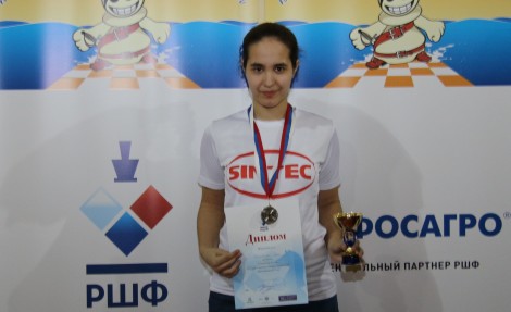 Анна Афонасьева из Обнинска стала чемпионкой России по быстрым шахматам