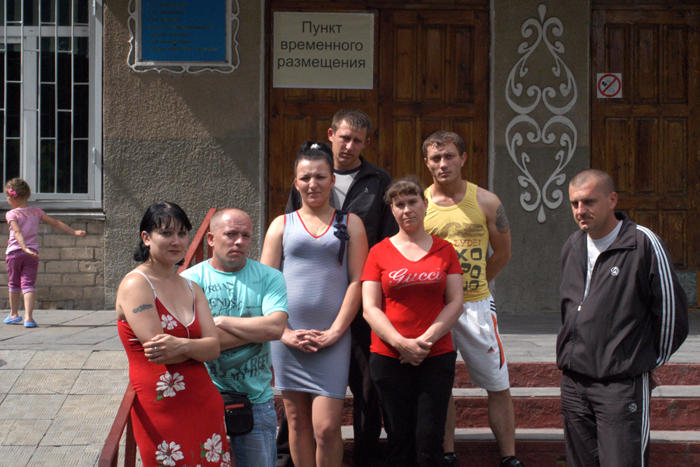 Пункт временного размещения в областном центре стал домом для украинцев