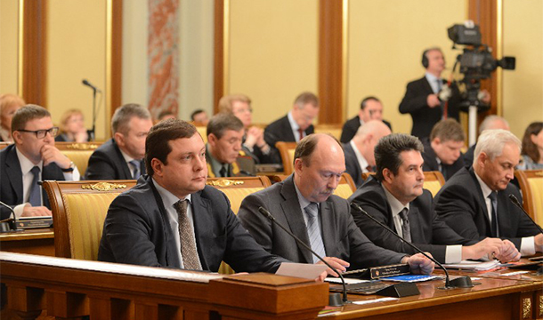 Алексей Островский выступил с докладом на заседании Правительства РФ