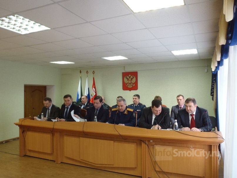 Заседание расширенной коллегии СУ СК РФ по Смоленской области по итогам работы за 2013 год