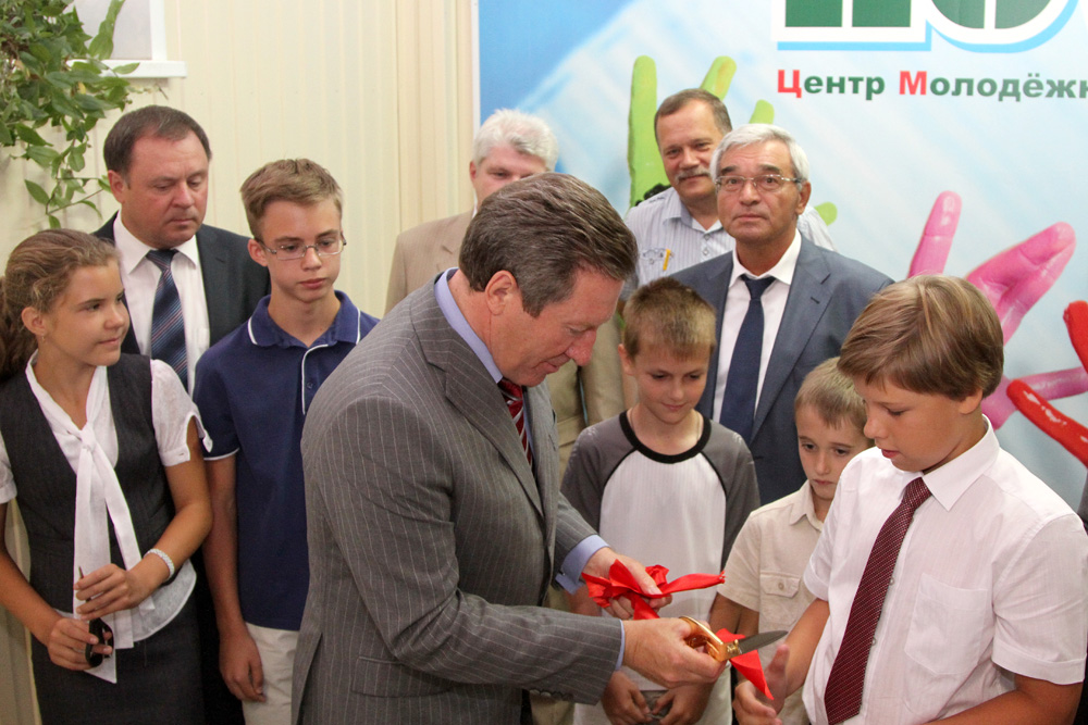 Открытие Центра молодежного инновационного творчества в Липецкой области