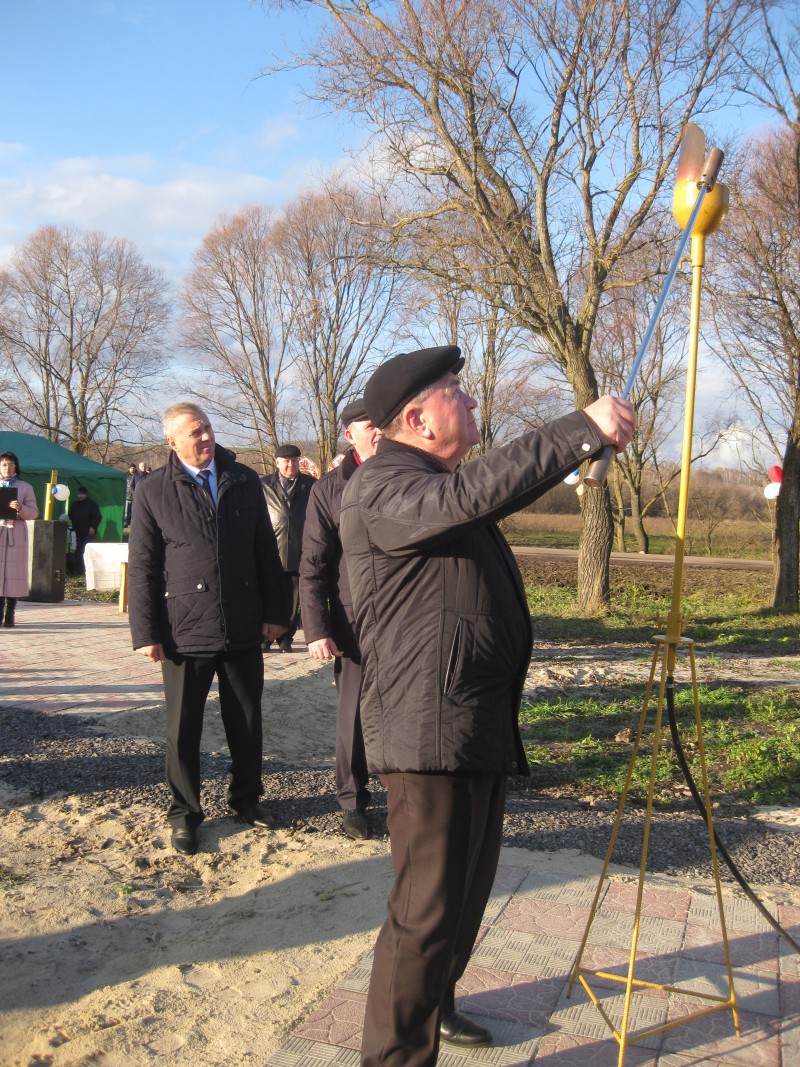 В Глушковском районе сдан новый межпоселковый газопровод