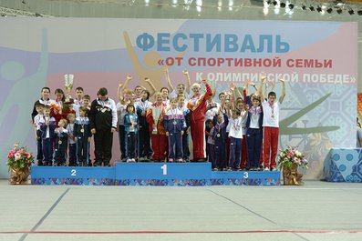 Семья Агаповых из Смоленской области заняла первое место в фестивале многодетных семей «От спортивной семьи к Олимпийской победе»
