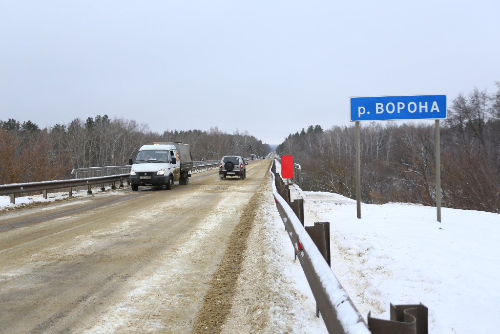 Тамбовская область, Кирсановский муниципальный округ. Мост через реку Ворона. Фото: tambov.gov.ru