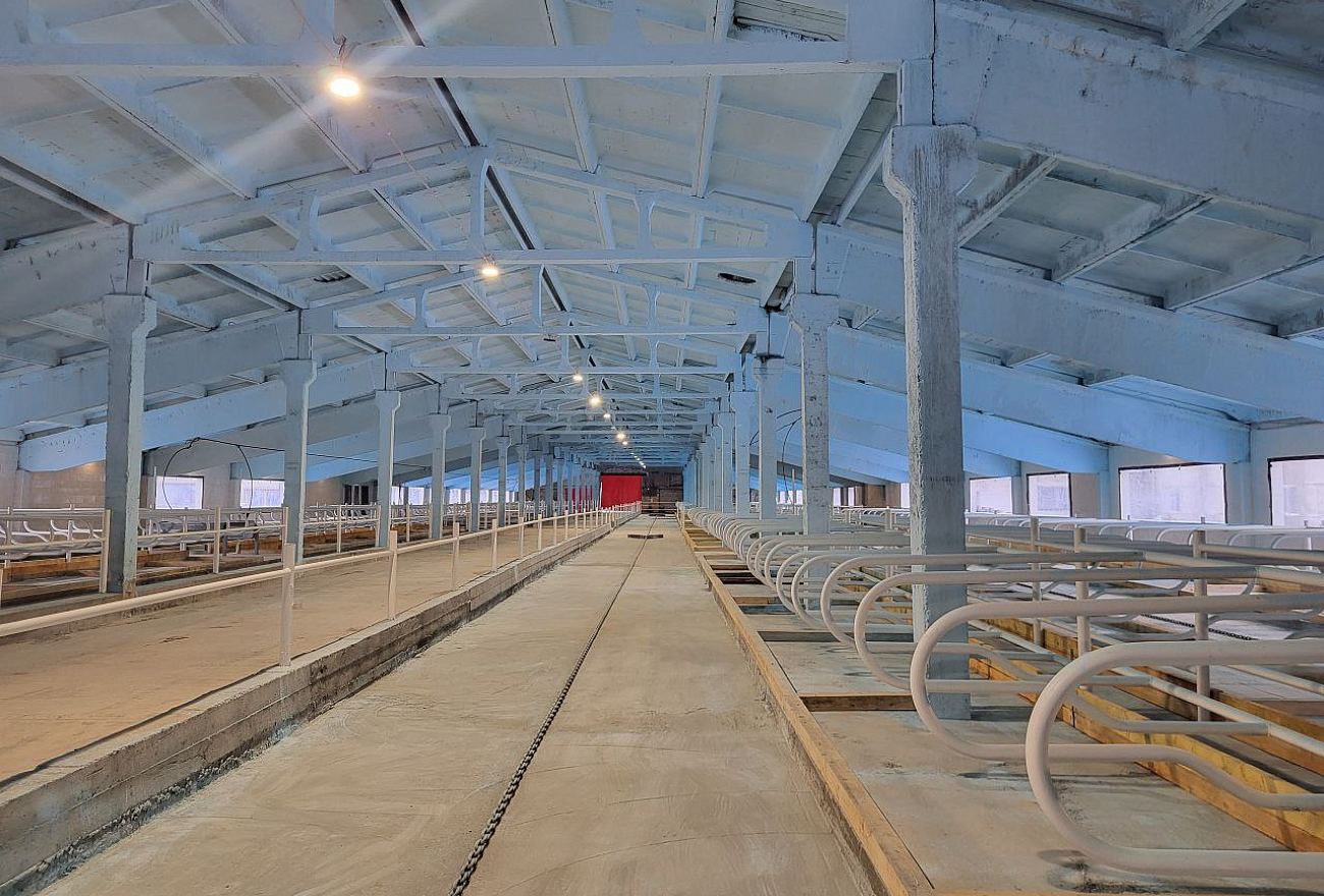 Тверская область, село Застолбье. Молочное животноводческое предприятие после реконструкции. Фото: tverreg.ru