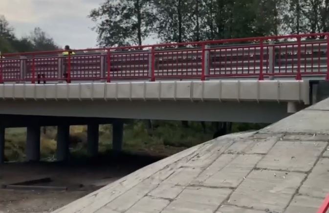 Калужская область, Думиничский район. Мост через реку Которянка после ремонта. Фото: страница правительства Калужской области во «ВКонтакте»